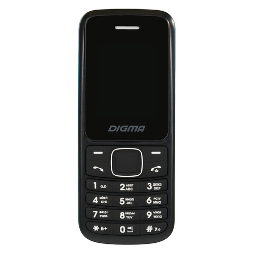 

Мобильный телефон DIGMA Linx A170 2G, черный/синий