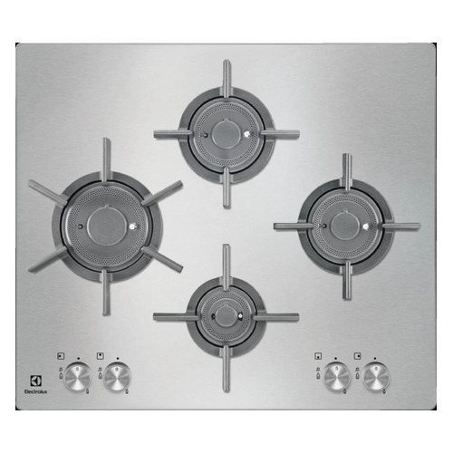 фото Варочная панель electrolux egu96647lx, независимая, нержавеющая сталь