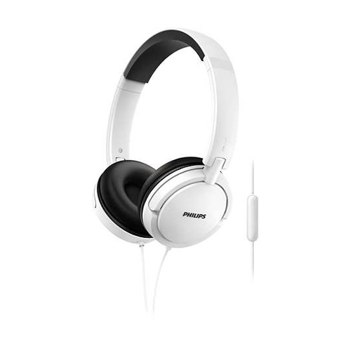 

Наушники с микрофоном PHILIPS SHL5005WT/00, 3.5 мм, накладные, белый