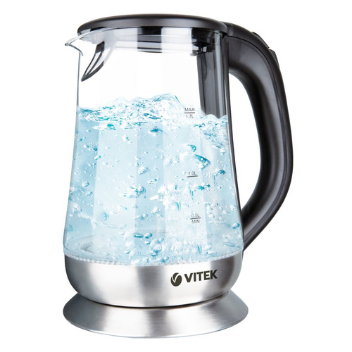 

Чайник электрический VITEK VT-7036, 2200Вт, прозрачный