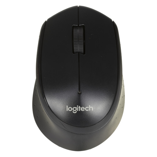 фото Мышь logitech b330 silent plus, оптическая, беспроводная, usb, черный [910-004913]