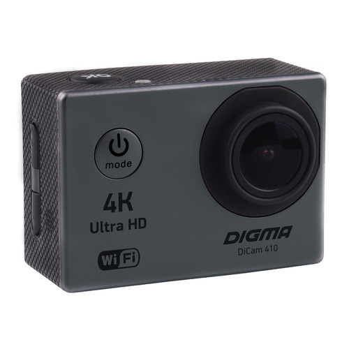 

Экшн-камера DIGMA DiCam 410 4K, WiFi, серый [dc410]