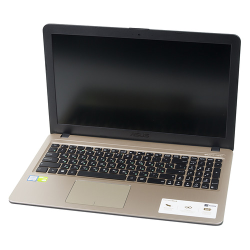 

Ноутбук ASUS VivoBook X540UB-DM048T, 15.6", Intel Core i3 6006U 2.0ГГц, 4Гб, 500Гб, nVidia GeForce Mx110 - 2048 Мб, Windows 10, 90NB0IM1-M03630, черный
