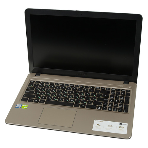 

Ноутбук ASUS VivoBook X540UB-DM264, 15.6", Intel Core i3 6006U 2.0ГГц, 4ГБ, 500ГБ, nVidia GeForce Mx110 - 2048 Мб, DVD-RW, Endless, 90NB0IM1-M03610, черный