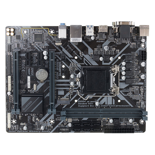 

Материнская плата GIGABYTE B360M HD3, LGA 1151v2, Intel B360, mATX, Ret