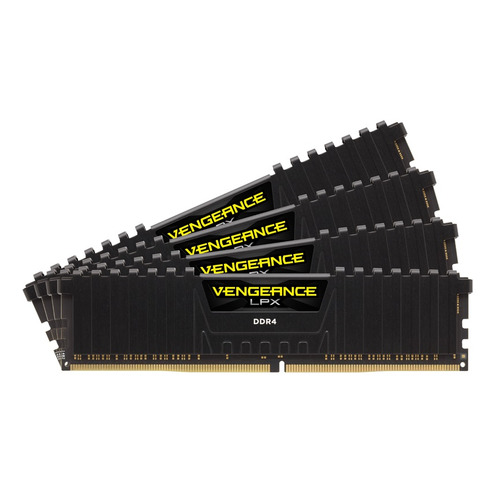 фото Модуль памяти corsair vengeance cmk64gx4m4d3000c16 ddr4 - 4x 16гб 3000, dimm, ret