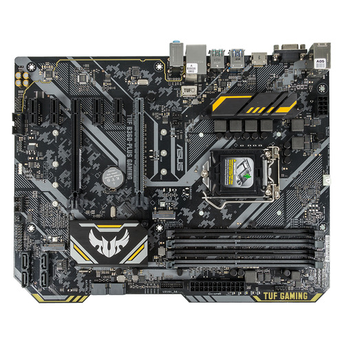 фото Материнская плата asus tuf b360-plus gaming, lga 1151v2, intel b360, atx, ret