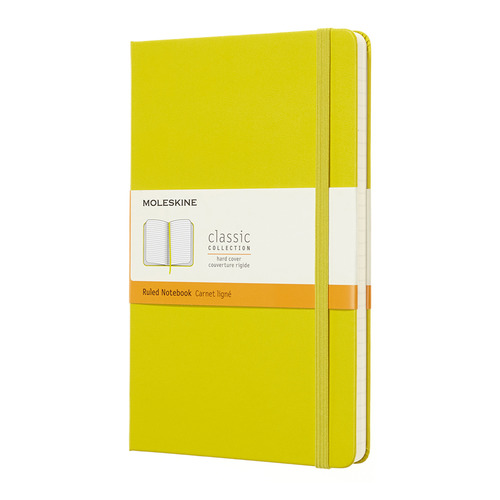 

Блокнот Moleskine CLASSIC Large 130х210мм 240стр. линейка твердая обложка желтый