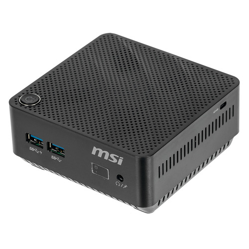 

Неттоп MSI Cubi N 8GL-019XRU, Intel Celeron N4000, DDR4 4ГБ, 500ГБ, Intel UHD Graphics 600, noOS, черный [9s6-b17111-019]