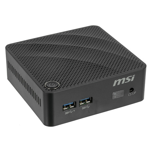 фото Неттоп msi cubi n 8gl-020xru, intel pentium silver n5000, ddr4 4гб, 128гб(ssd), intel uhd graphics 605, noos, черный [9s6-b17111-020]