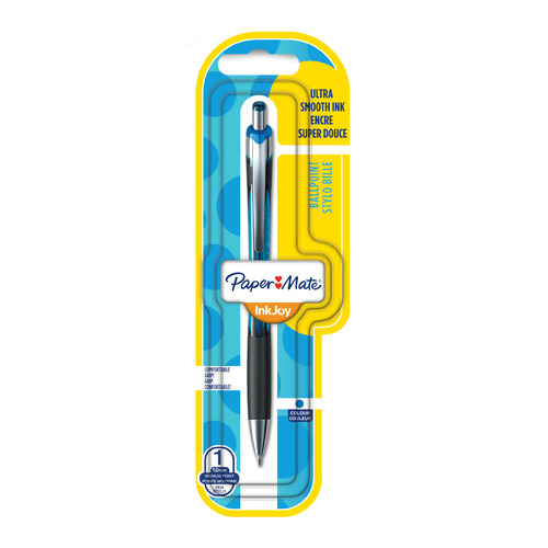 

Ручка шариков. Paper Mate InkJoy 550 RT (1956418) d=1мм блистер автоматическая резин. манжета автом. 12 шт./кор., InkJoy 550 RT