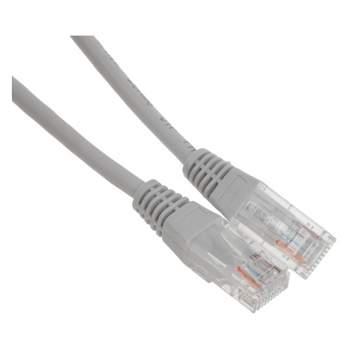 фото Кабель патч-корд lanmaster вилка rj-45, вилка rj-45, кат.5е, пвх, 0.3м, серый [twt-45-45-0.3-gy]