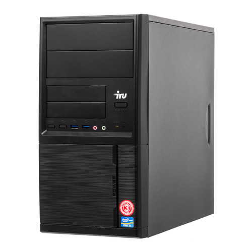 

Компьютер IRU Office 313, Intel Core i3 7100, DDR4 4Гб, 1Тб, Intel HD Graphics 630, Free DOS, черный [1064245]