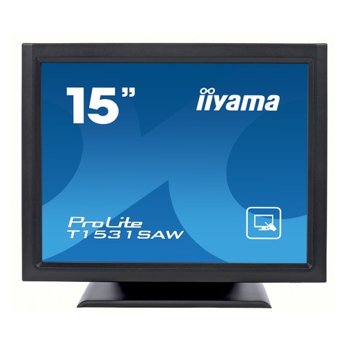 фото Монитор iiyama t1531saw-b5 15", черный