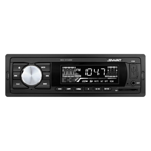 

Автомагнитола SWAT MEX-1013UBW, USB, SD, Черный