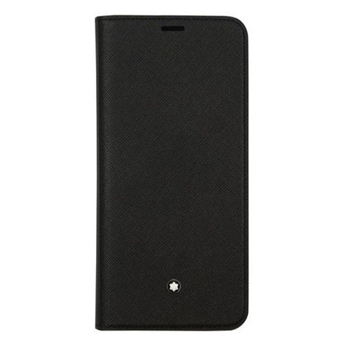 

Чехол (флип-кейс) SAMSUNG Montblanc Sartorial, для Samsung Galaxy S9+, черный [gp-g965mbcfaaa]