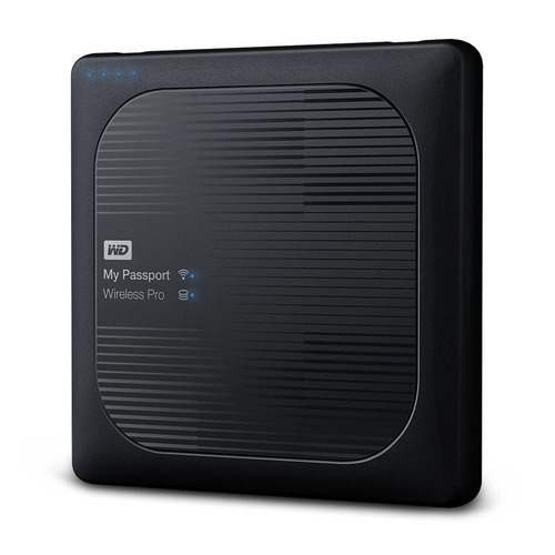 фото Внешний жесткий диск wd my passport wireless pro wdbvpl0010bbk-resn, 1тб, черный