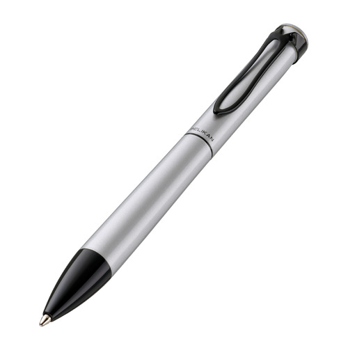 

Ручка шариков. Pelikan Stola 3 (PL929802) серебристый/черный подар.кор., 3