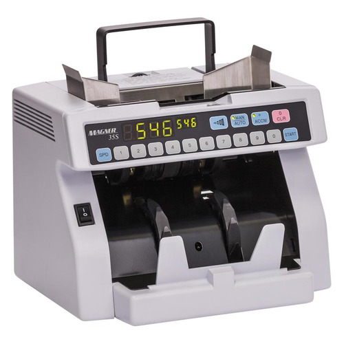 

Счетчик банкнот Magner 35DC (35S) SYS-_6 мультивалюта, Серый