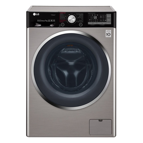 

Стиральная машина LG F2J9HS2S, Серебристый