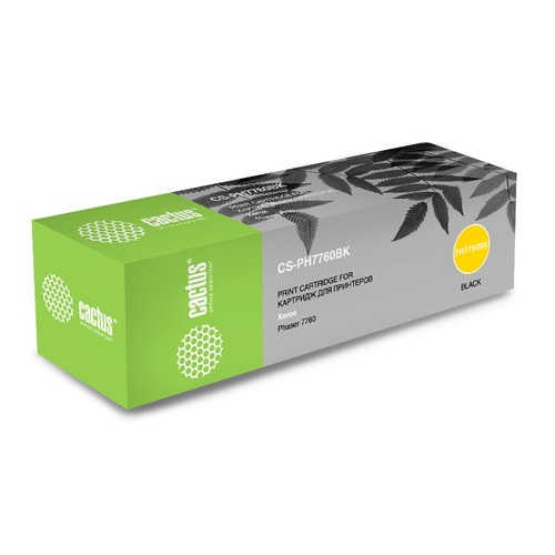 

Картридж Cactus 106R01163, черный / CS-PH7760BK, 106R01163