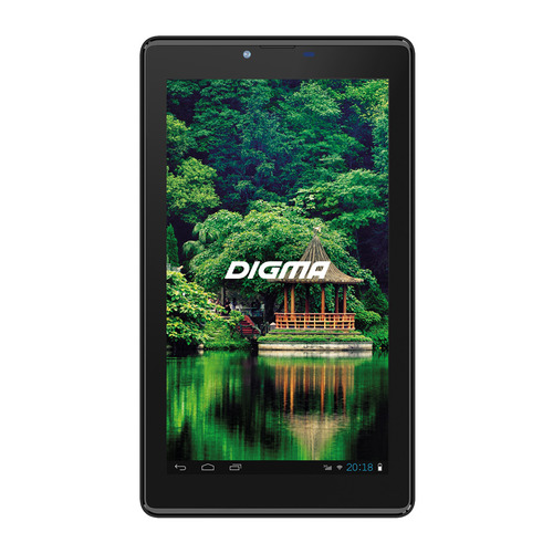 Планшет Digma Plane 7547S 3G, 1GB, 16GB, 3G, Android 7.0 графит [ps7159pg]