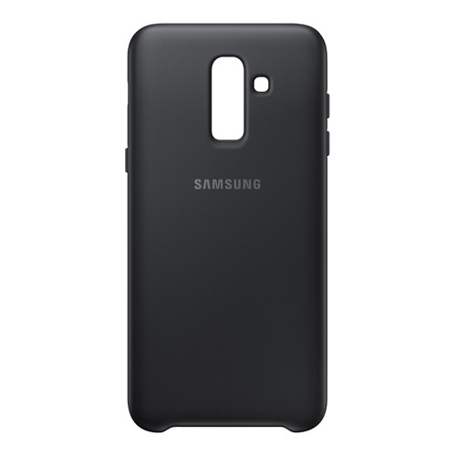 

Чехол (клип-кейс) SAMSUNG Dual Layer Cover, для Samsung Galaxy J8 (2018), черный [ef-pj810cbegru]