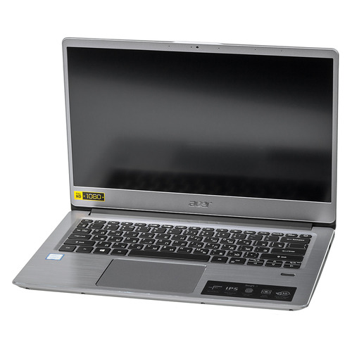 

Ультрабук ACER Swift 3 SF314-54-31UK, 14", IPS, Intel Core i3 8130U 2.2ГГц, 8Гб, 128Гб SSD, Intel UHD Graphics 620, Linux, NX.GXZER.008, серебристый