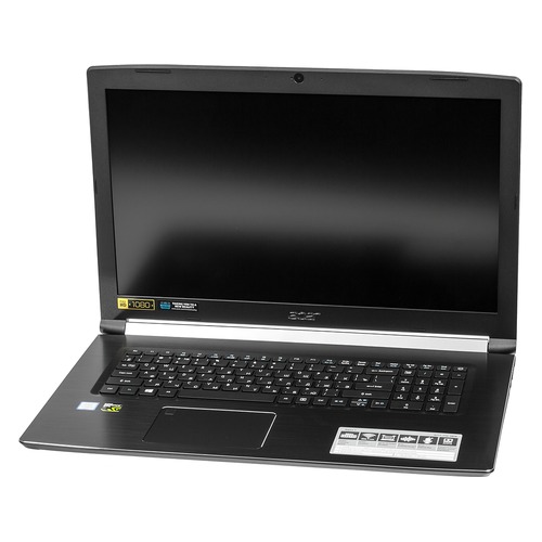 

Ноутбук ACER Aspire 7 A717-71G-58HK, 17.3", Intel Core i5 7300HQ 2.5ГГц, 8Гб, 1000Гб, 128Гб SSD, nVidia GeForce GTX 1050 - 2048 Мб, Windows 10 Home, NH.GTVER.007, черный