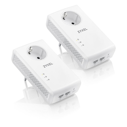 

Сетевой адаптер Powerline ZYXEL PLA5456 Gigabit Ethernet [pla5456-eu0201f], Белый, PLA5456