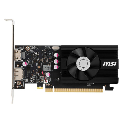 фото Видеокарта msi nvidia geforce gt 1030 , gt 1030 2gd4 lp oc, 2гб, ddr4, low profile, oc, ret