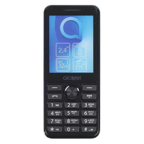 фото Мобильный телефон alcatel onetouch 2003d, темно-серый
