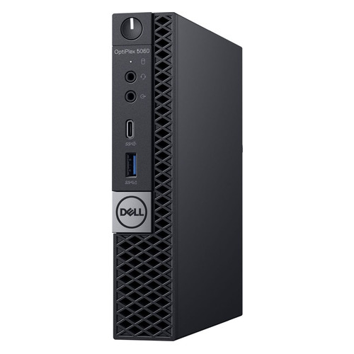 фото Компьютер dell optiplex 5060, intel core i5 8500t, ddr4 8гб, 1000гб, intel uhd graphics 630, windows 10 professional, черный [5060-7670]