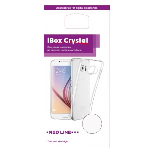 

Чехол (клип-кейс) REDLINE iBox Crystal, для Samsung Galaxy A8+, прозрачный [ут000014036]