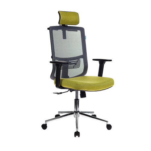 

Кресло руководителя БЮРОКРАТ MC-612-H, на колесиках, сетка/ткань, зеленый/серый [mc-612-h/dg/green]