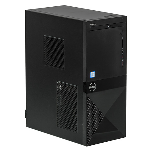 

Компьютер DELL Vostro 3670, Intel Core i5 8400, DDR4 8Гб, 256Гб(SSD), Intel UHD Graphics 630, DVD-RW, CR, Linux, черный [3670-6504]