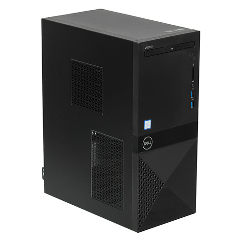 фото Компьютер dell vostro 3670, intel core i5 8400, ddr4 8гб, 256гб(ssd), intel uhd graphics 630, dvd-rw, cr, windows 10 home, черный [3670-6511]