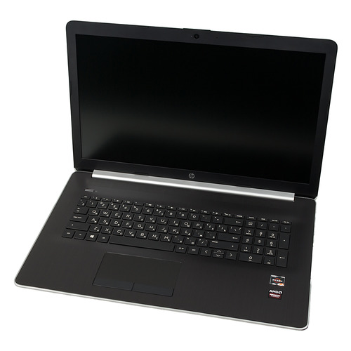

Ноутбук HP 17-ca0022ur, 17.3", AMD Ryzen 3 2200U 2.5ГГц, 8Гб, 1000Гб, AMD Radeon 530 - 2048 Мб, DVD-RW, Windows 10, 4JZ58EA, серебристый