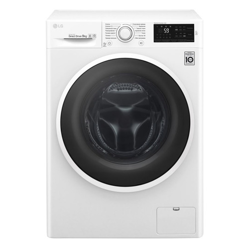 

Стиральная машина LG F4J6VN0W, фронтальная, Белый