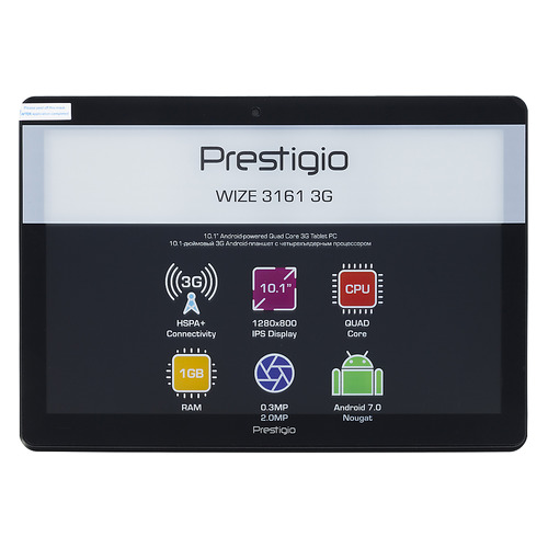 

Планшет PRESTIGIO Wize 3161 3G, 1GB, 8GB, 3G, Android 7.0 черный [pmt3161_3g_c_cis]
