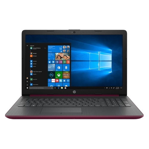 

Ноутбук HP 15-da0030ur, 15.6", Intel Pentium Silver N5000 1.1ГГц, 4Гб, 500Гб, Intel UHD Graphics 605, Windows 10, 4GM21EA, бордовый