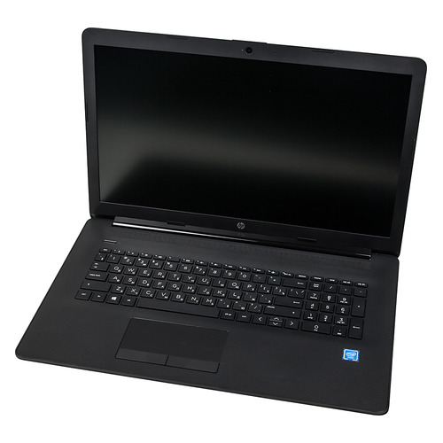 

Ноутбук HP 17-by0001ur, 17.3", Intel Celeron N4000 1.1ГГц, 4Гб, 500Гб, Intel UHD Graphics 600, DVD-RW, Windows 10, 4JU38EA, черный