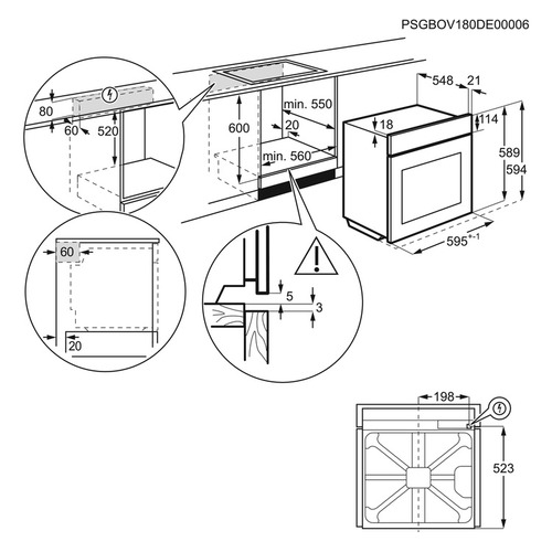 фото Духовой шкаф zanussi opzb4334x, нержавеющая сталь