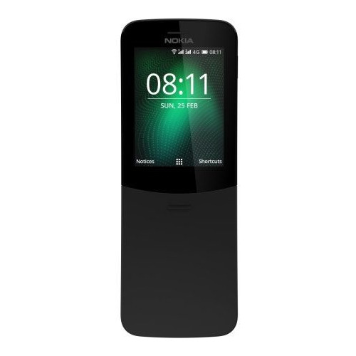 фото Мобильный телефон nokia 8110 dual sim, черный