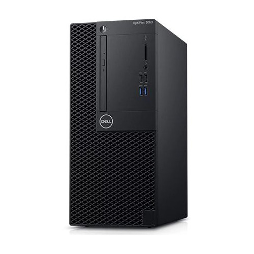 

Компьютер DELL Optiplex 3060, Intel Core i5 8500, DDR4 8Гб, 256Гб(SSD), Intel UHD Graphics 630, DVD-RW, Windows 10 Professional, черный [3060-7502]