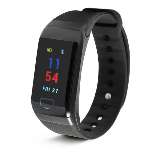 

Смарт-браслет GINZZU GZ-313, 0.96", черный / черный [00-00001163]