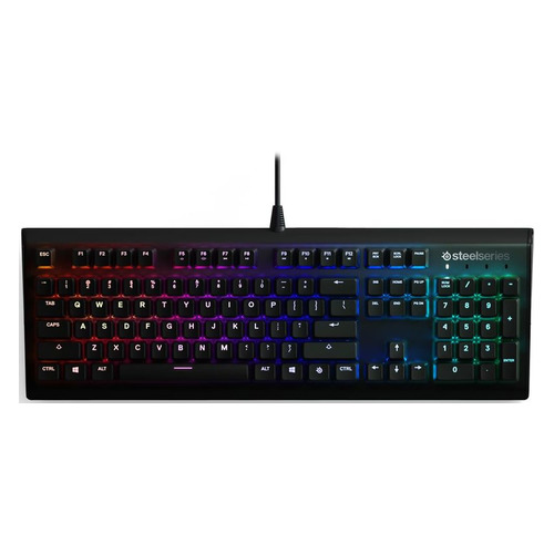Клавиатура SteelSeries Apex M750- RU Layout, USB, черный [64677]