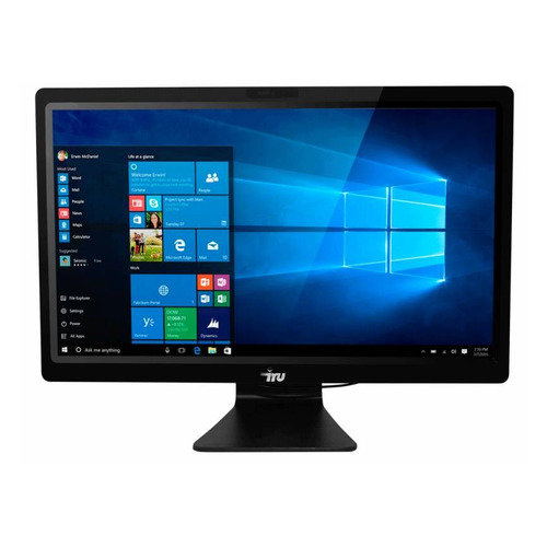 

Моноблок IRU Office H2112, 21.5", Intel Pentium G4560, 4Гб, 500Гб, Intel HD Graphics 610, DVD-RW, Free DOS, черный [1075574]