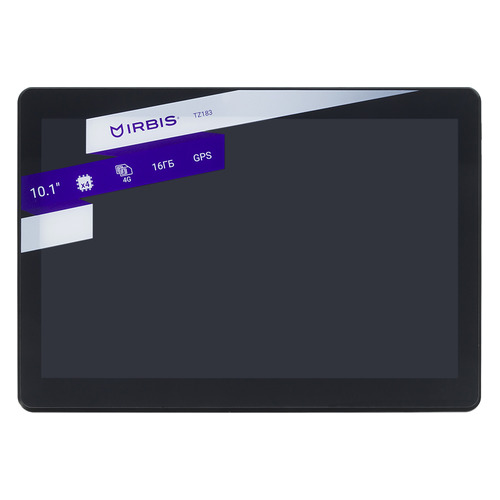 

Планшет IRBIS TZ183, 2GB, 16GB, 3G, 4G, Android 7.0 черный
