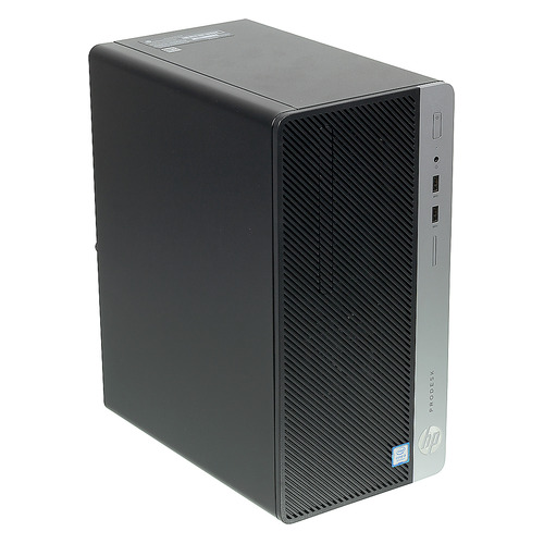 

Компьютер HP ProDesk 400 G5, Intel Core i3 8100, DDR4 8Гб, 256Гб(SSD), Intel UHD Graphics 630, DVD-RW, Windows 10 Professional, черный [4nu29ea]